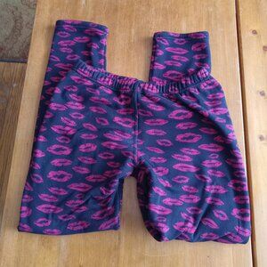 Two pairs of ladies gently used Kozy fleece lined leggings size xs-s